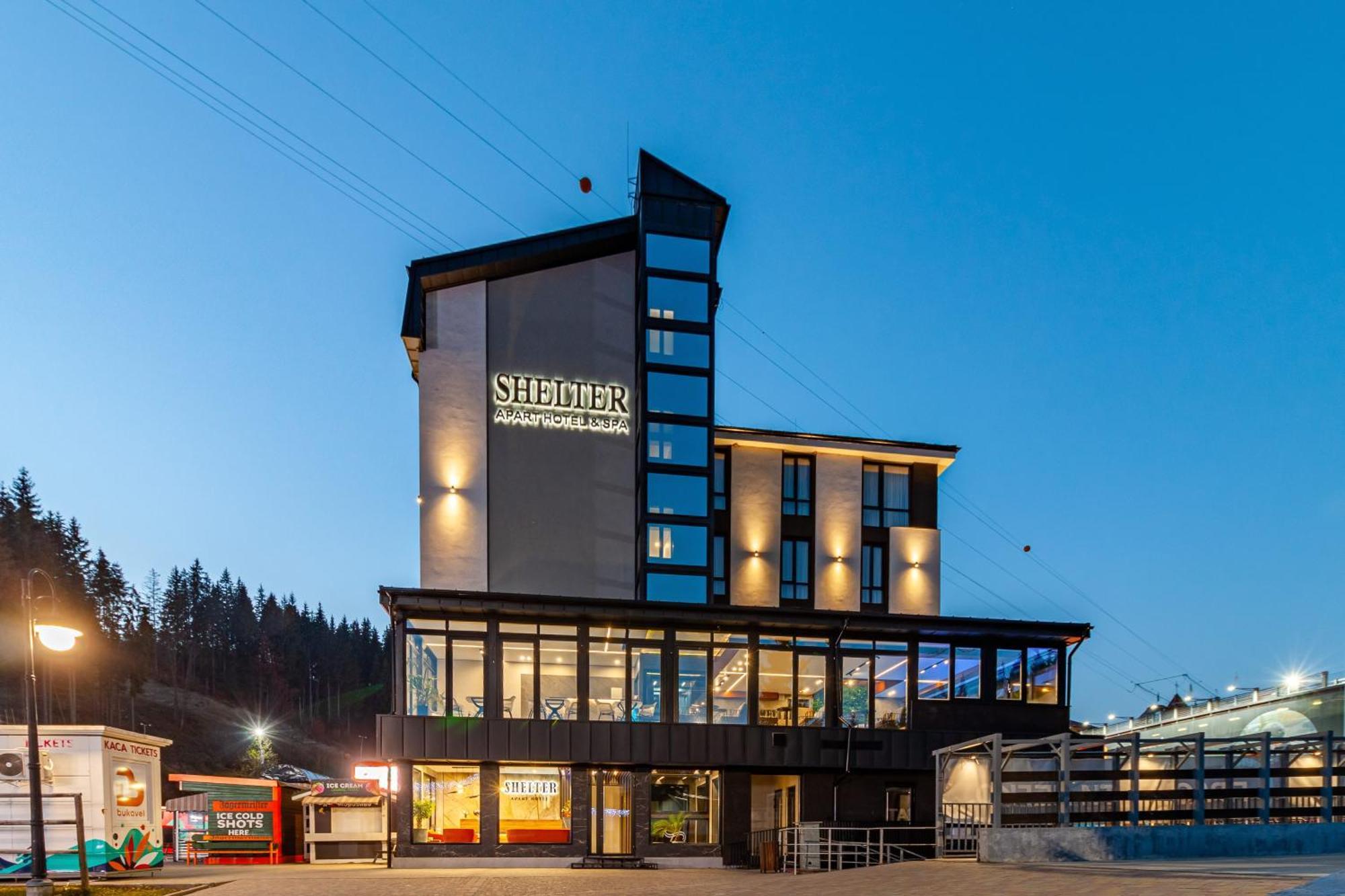 Shelter Apart Hotel Bukovel Exteriör bild
