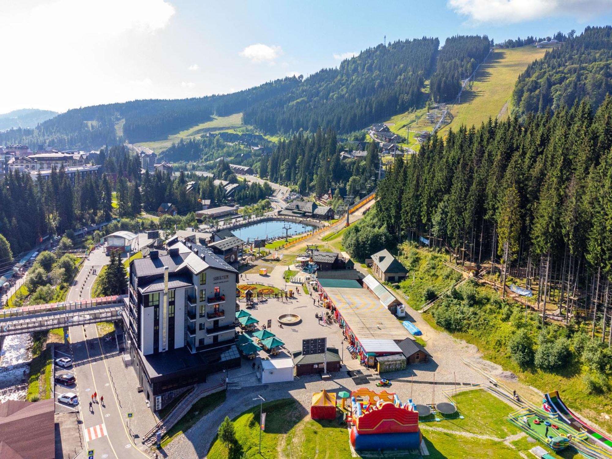 Shelter Apart Hotel Bukovel Exteriör bild