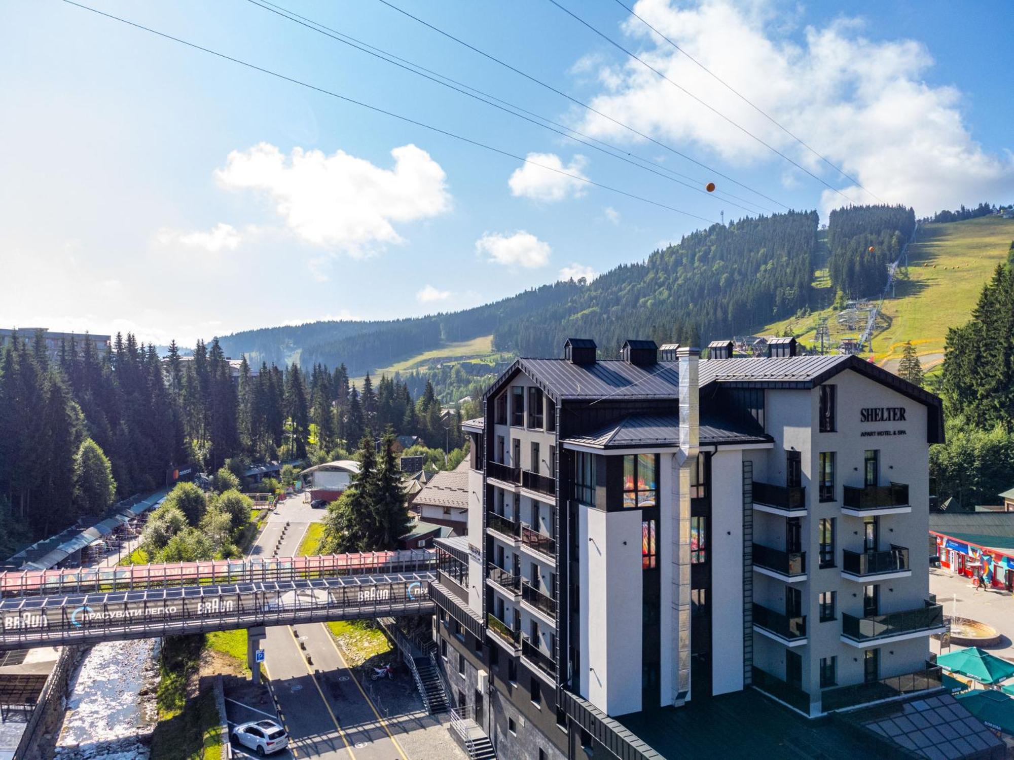 Shelter Apart Hotel Bukovel Exteriör bild
