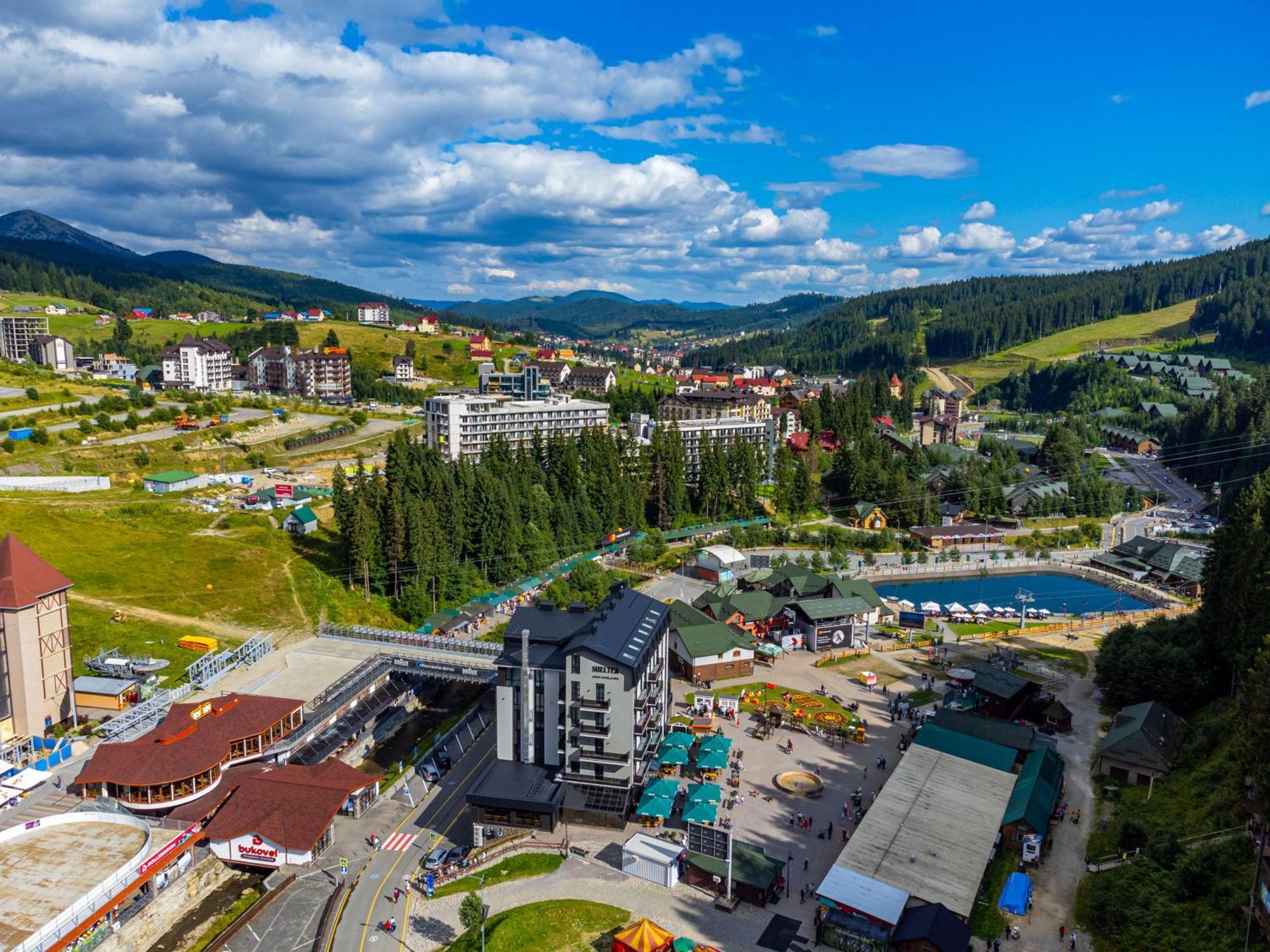 Shelter Apart Hotel Bukovel Exteriör bild
